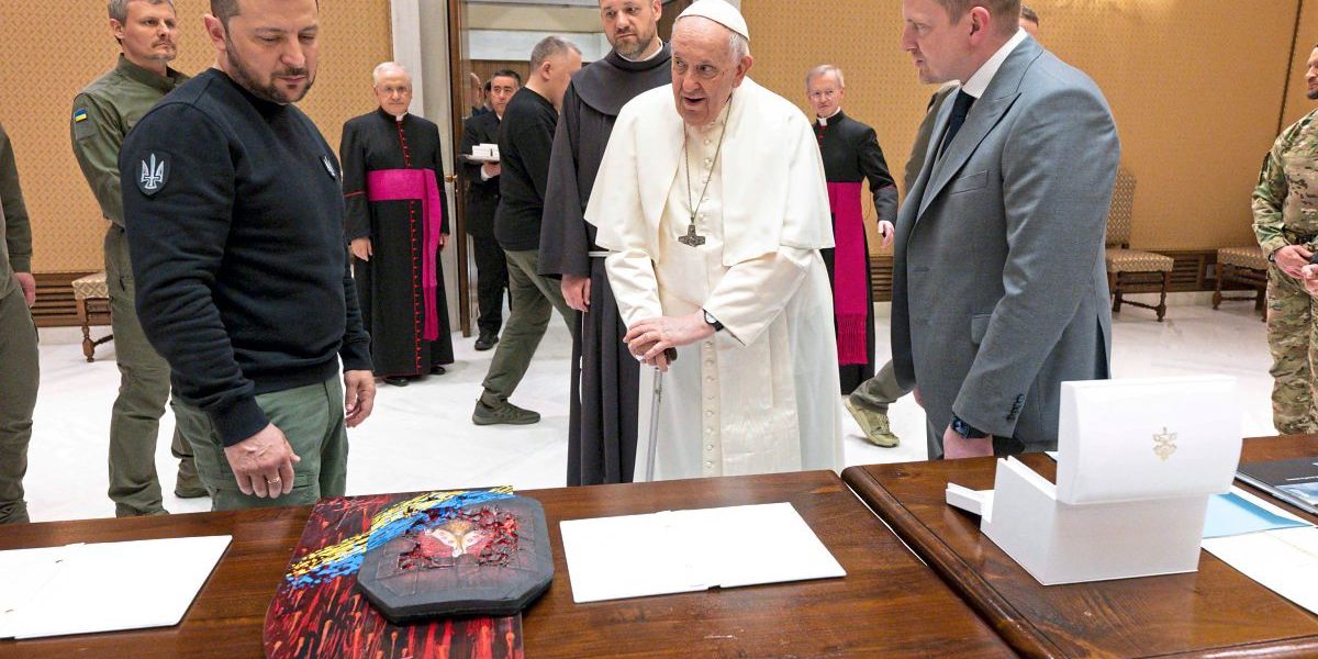 Selenskyj erteilt dem Papst "bei allem Respekt" eine Abfuhr