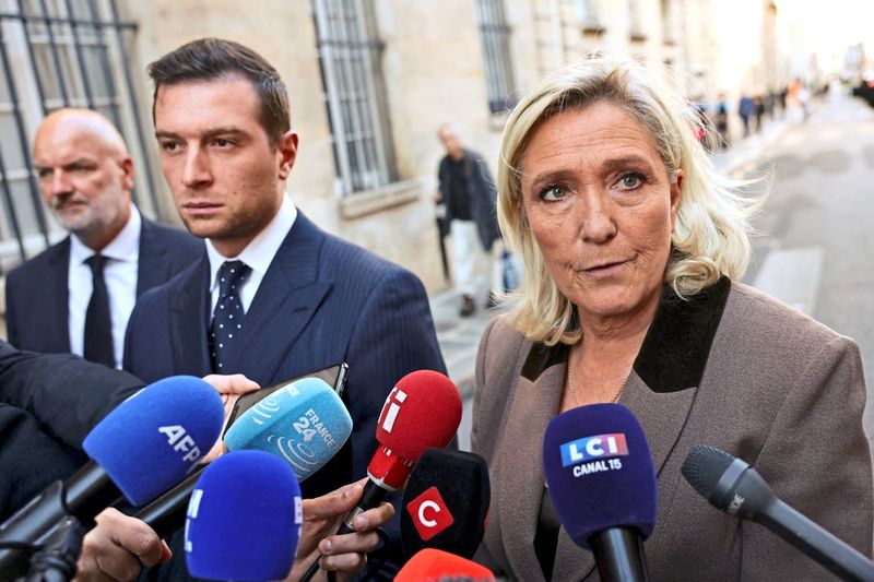Marine Le Pens politische Zukunft entscheidet sich vor Gericht