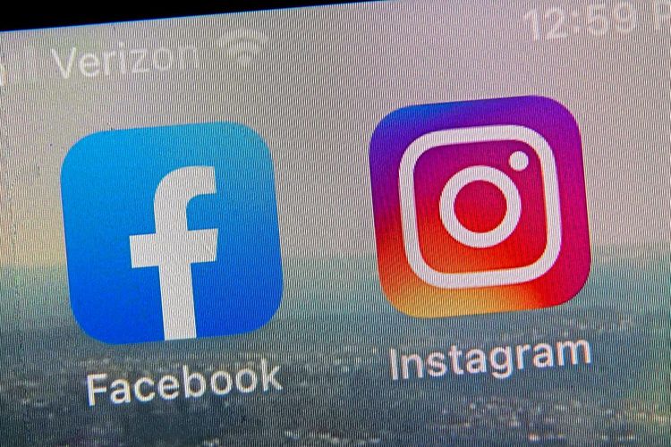 Die Icons der Facebook- und Instagram-Apps