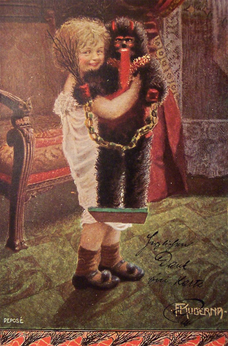 Gru Vom Krampus Wart Ihr Auch Alle Brav Tutscheks Zeitreiseblog 