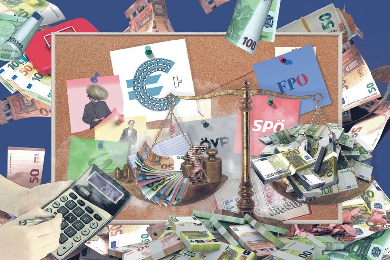 Perfekt budgetiert oder Verschleierungstaktik? Mysteriöse Bilanzen in Parteikassen