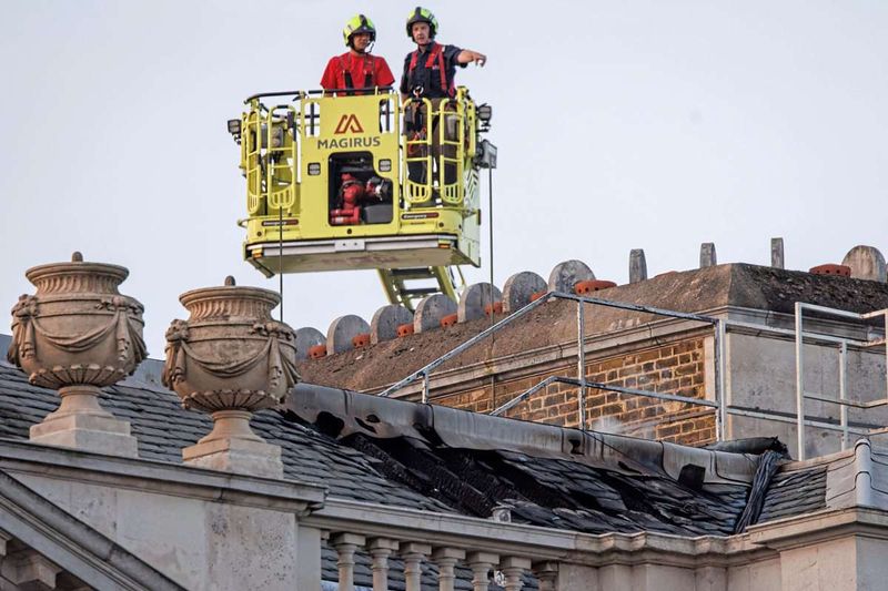 Brand im historischen Somerset House in London eingedämmt