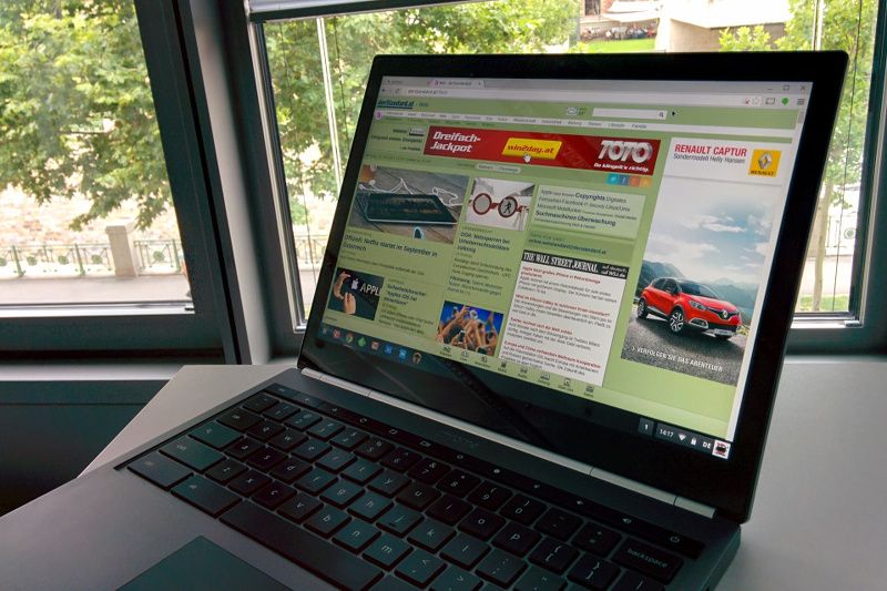 Chrome OS Neue Version lernt PinchtoZoom Innovationen