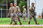 200 National Guard troops from Texas arrived for deployment in Chicago, Illinois