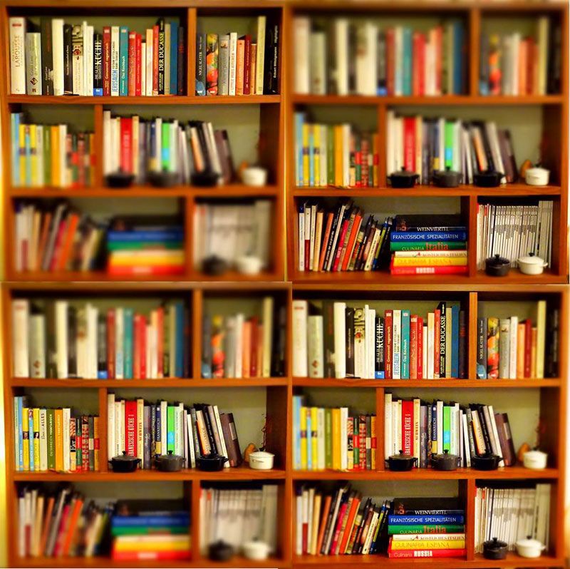 Kochbücher sortieren: Nigella zickt rum - Bücher zum Thema Essen