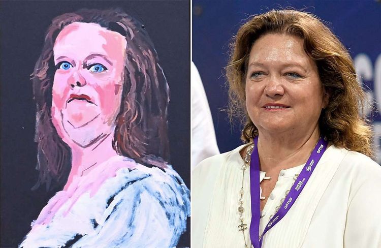 Die reichste Frau Australiens fordert die Entfernung ihres Porträts aus der australischen Nationalgalerie. Man kann ahnen, warum.