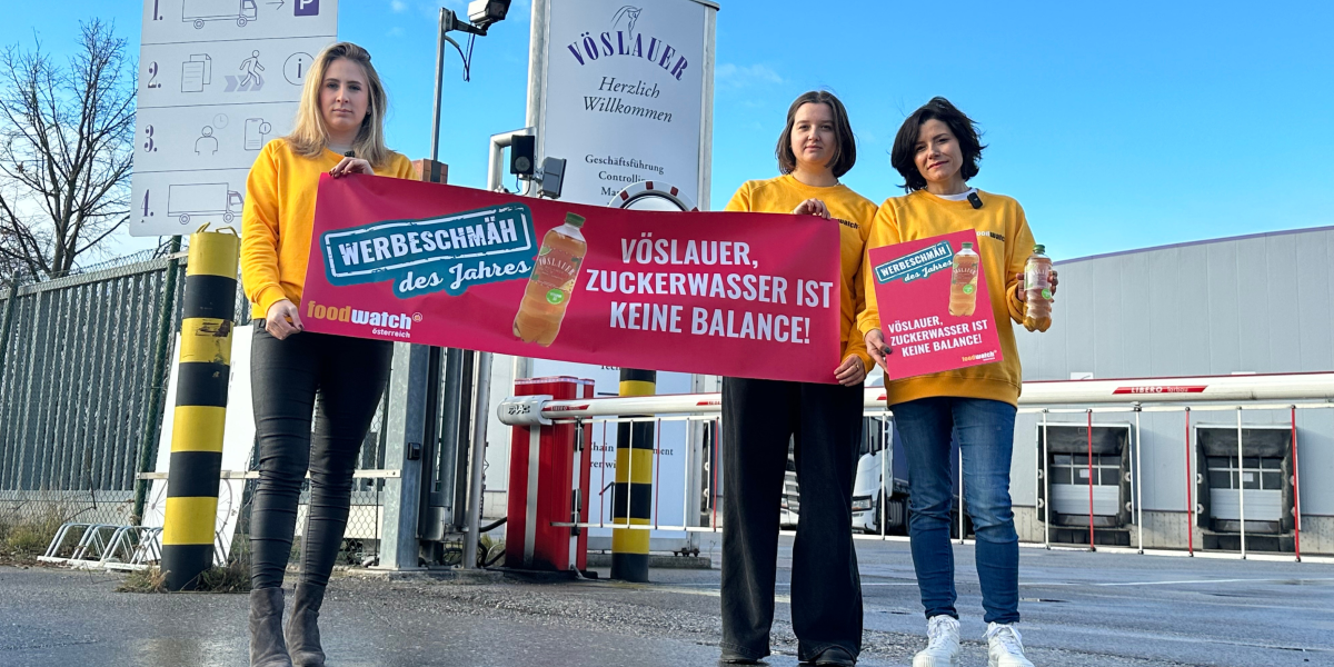 Vöslauer Balance Juicy Plus zum "Werbeschmäh des Jahres 2024" gekürt