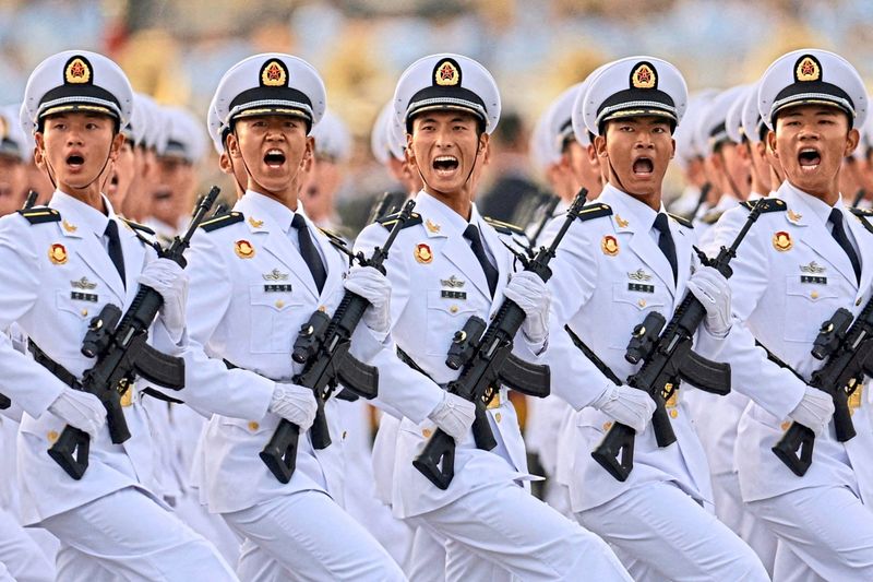 Chinas Streitkräfte schließen zunehmend zu den USA auf