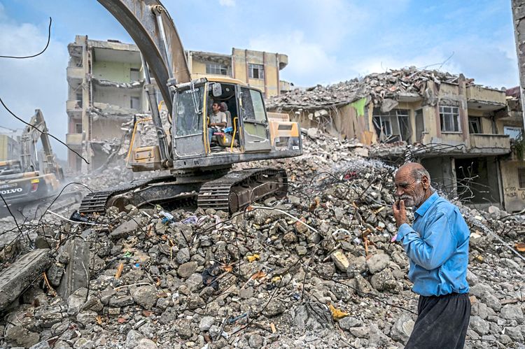 Zerstörung in Samandağ in der türkischen Provinz Hatay
