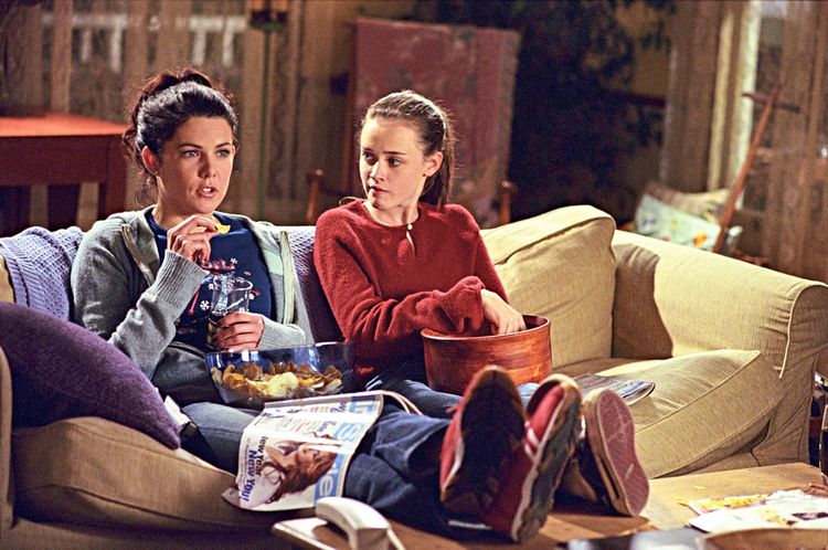 Zwei Frauen Lorelai und Rory Gilmore aus 