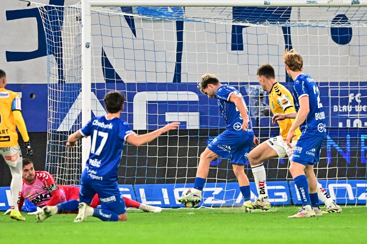 Blau-Weiß Linz schlägt Ried nach 0:2-Rückstand und hält den ...