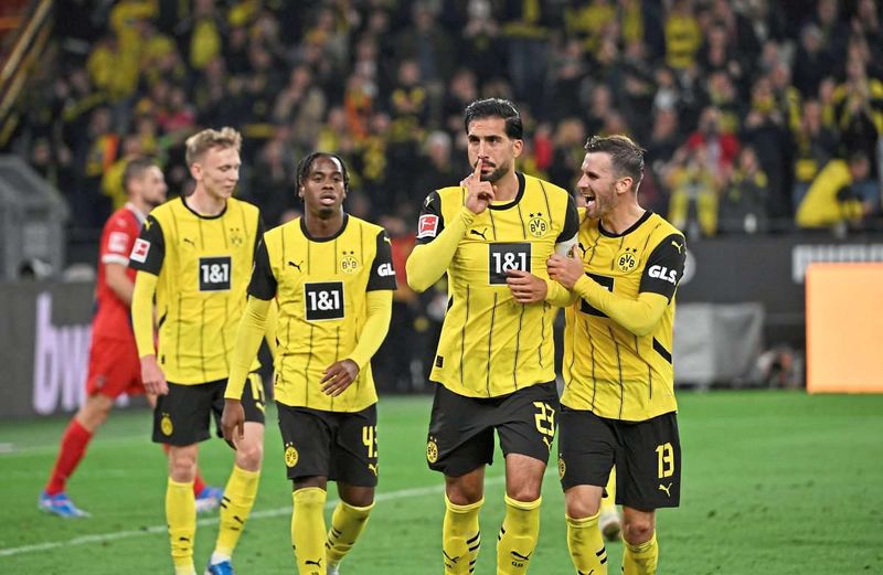 Dortmund nach 4:2 gegen Heidenheim vorerst auf Platz eins