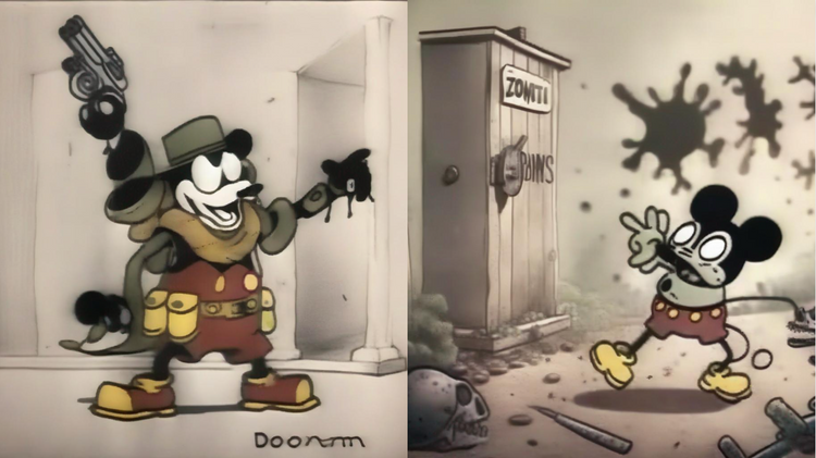 48 Stunden nach Copyright-Ende wird Micky Maus zum Serienkiller - Webmix -   › Web