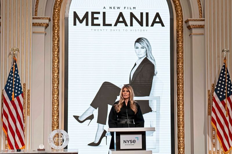 Kündigt Melanias Filmplakat einen Flop an?