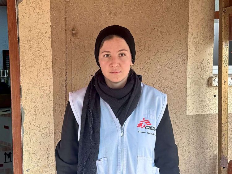 Lisa Macheiner war einen Monat lang als humanitäre Helferin in Rafah tätig.