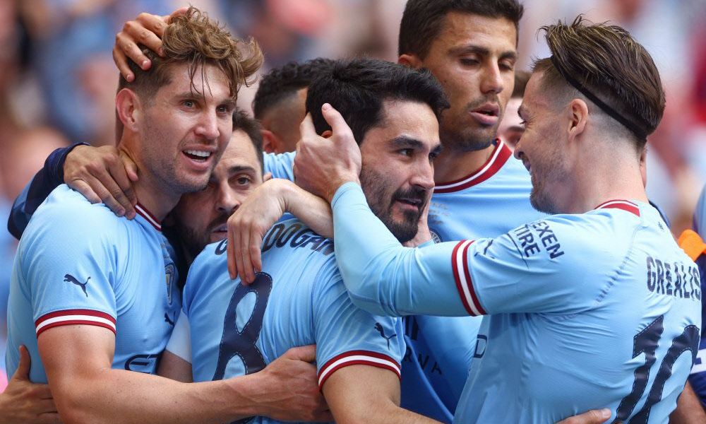 Manchester City holt nach dem Meistertitel auch den FACup Fußball