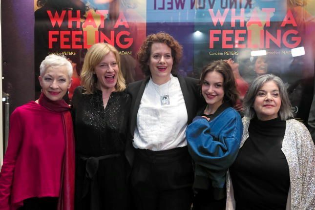 Sona MacDonald, Caroline Peters, Regisseurin Kat Rohrer, Allegra Tinnefeld, Barbara Spitz
