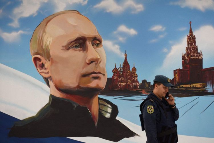 Wandbild Putin