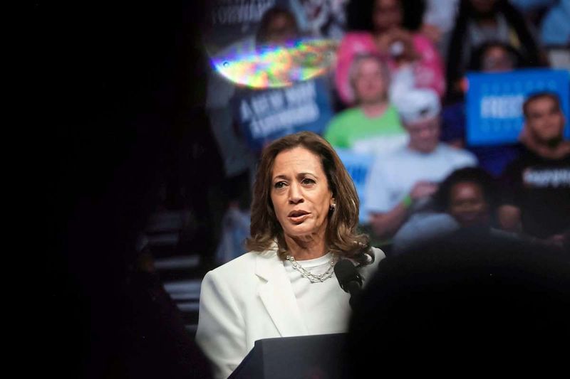 Kamala Harris gerät zunehmend ins Visier russischer Trolle