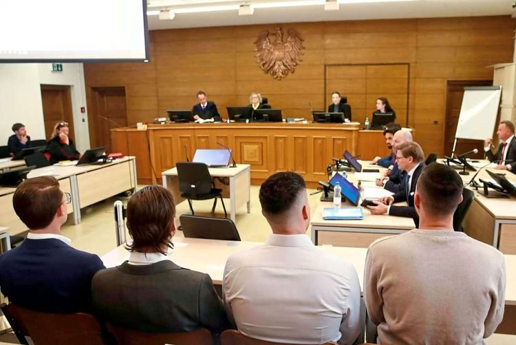 Anhörung im Prozess am Landesgericht Klagenfurt.