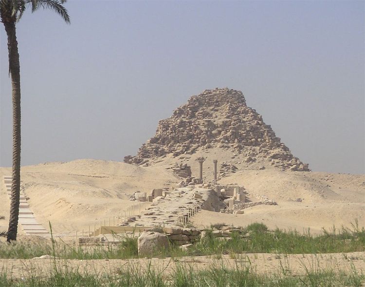 Ägypten, Pyramide von Sahure, Kammern, Abusir