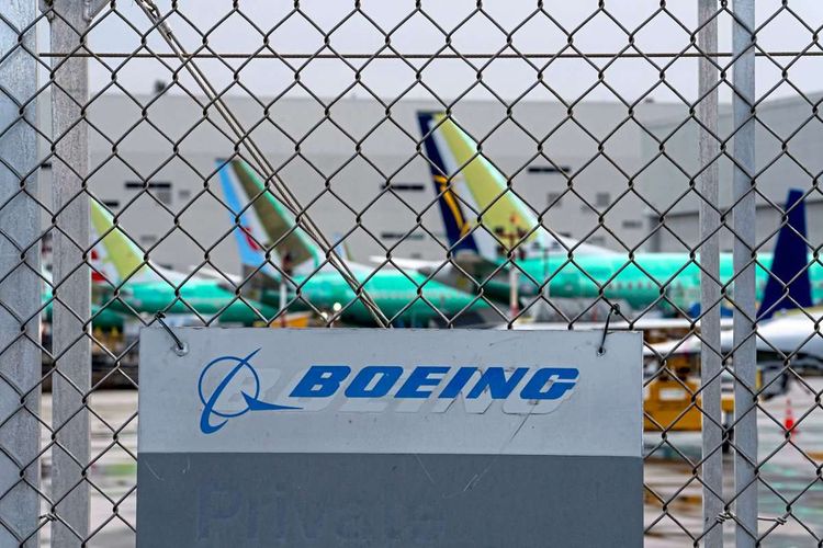 Boeing Schild