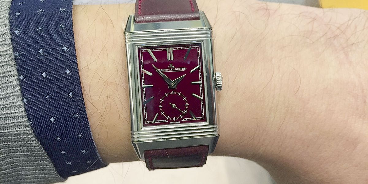 WristShot Jaeger LeCoultre Reverso Uhren Schmuck