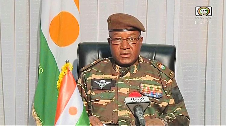 General Tchiani wurde nach dem Putsch im Niger zum neuen Staatsoberhaupt erklärt.