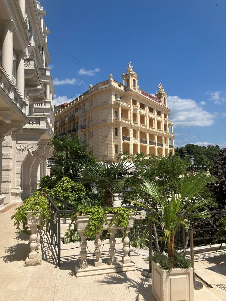 Ein historisches Hotel in Opatija