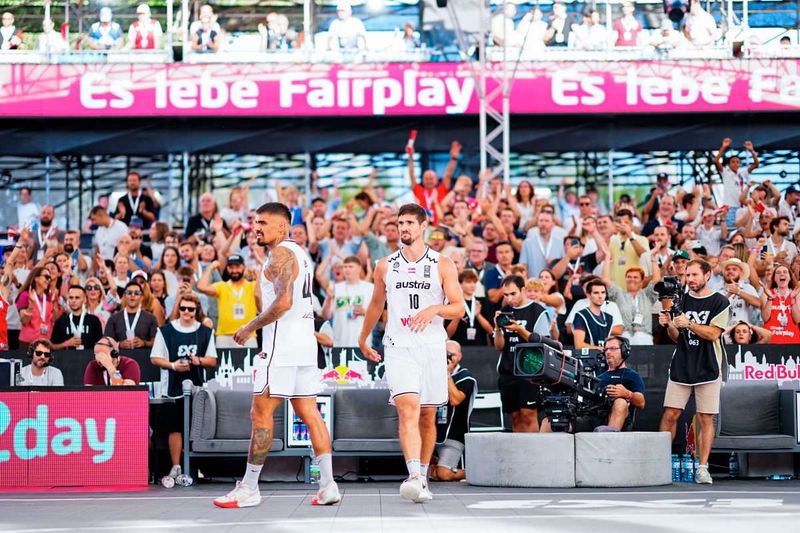 Österreicher erreichen in Wien das Finale der 3x3-EM