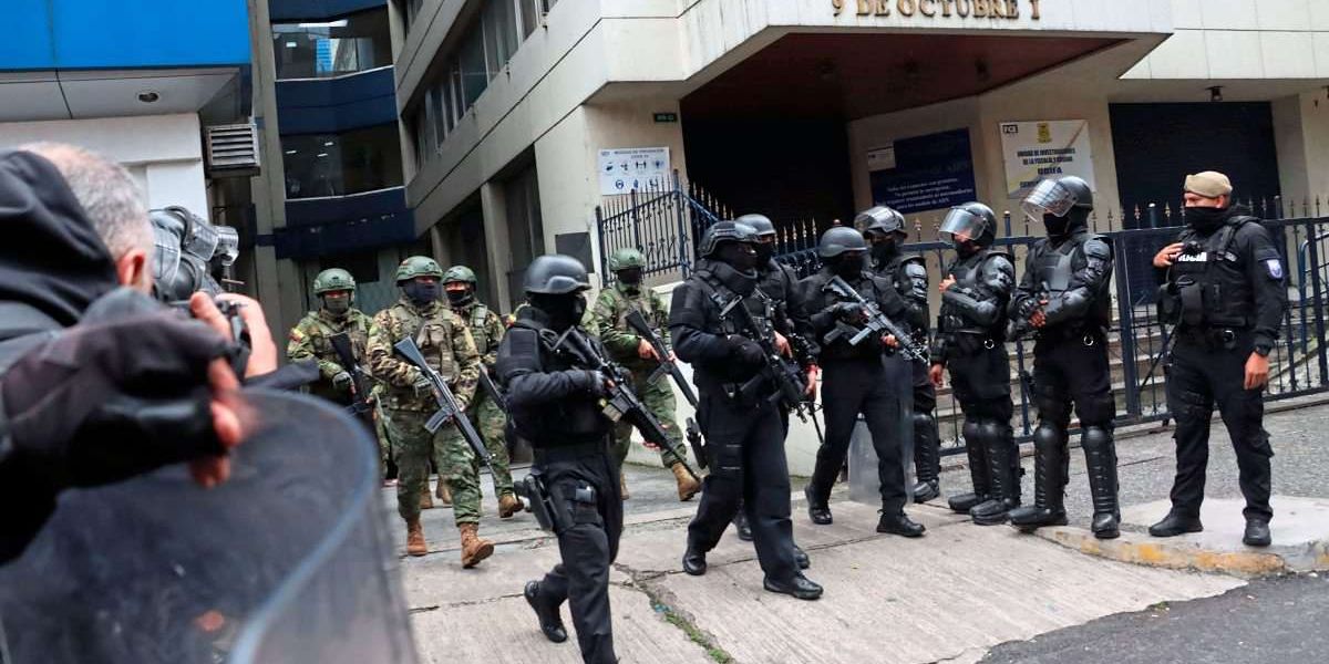 After the storming of the Mexican Embassy in Quito: Pressure on Ecuador increases – Ecuador