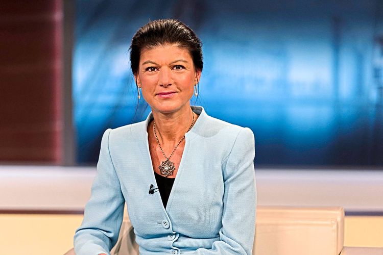 Sahra Wagenknecht zu Gast in der TV-Sendung Anne Will.