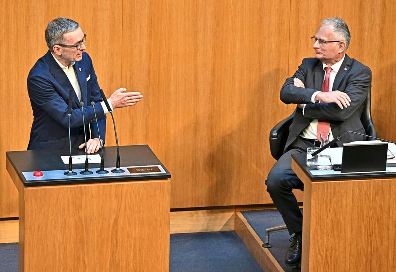 Heftiger Schlagabtausch im Parlament zu Marterbauers Budget