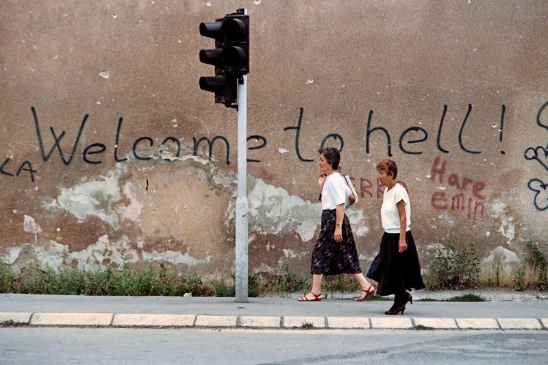 Auf Menschensafari in Sarajevo
