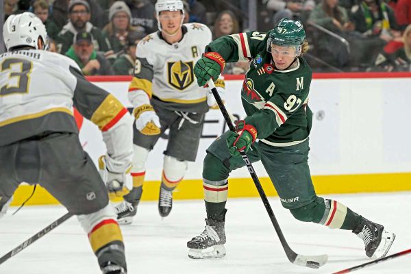 Rossi-geht-bei-Niederlage-von-Minnesota-Wild-gegen-Vegas-leer-aus