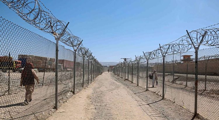 Ein Grenzübergang zwischen Afghanistan und Pakistan.