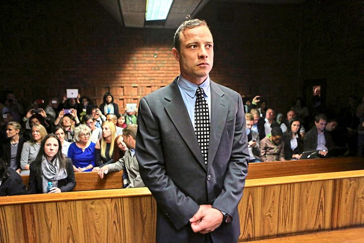 Oscar Pistorius im Juni 2013 vor Gericht.