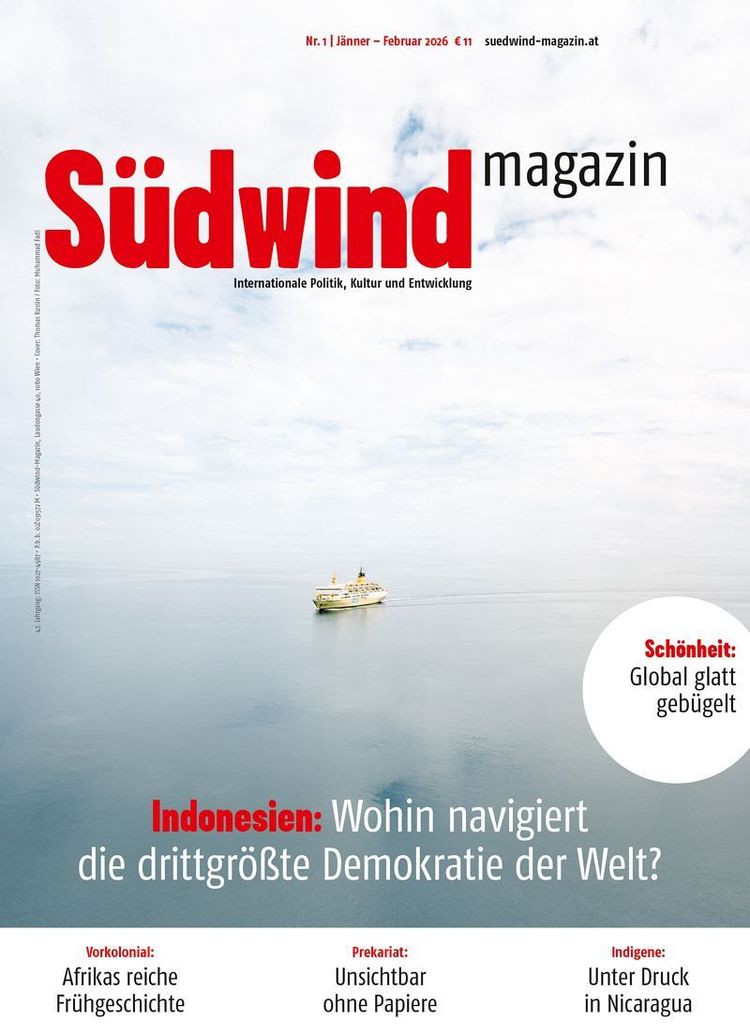 Titelseite Südwind-Magazin