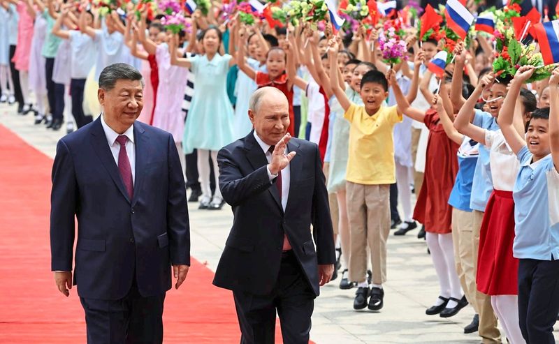 Putin und Xi bleiben Waffenbrüder