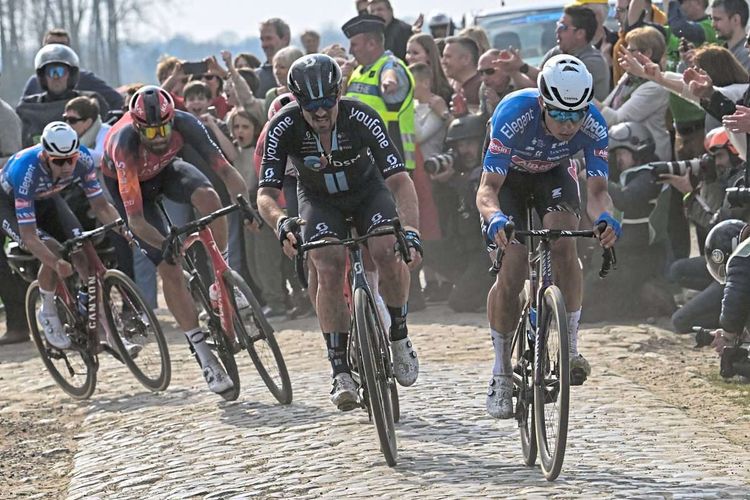 Der Radsport lebt von seinen Traditionen: Im Bild das seit 1896 ausgetragene Rennrad-Monument Paris-Roubaix.