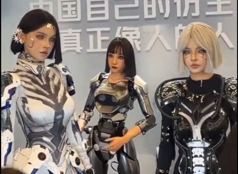Angeblich humanoide Roboter waren in Wirklichkeit Cosplayerinnen - Webmix -  derStandard.at  Web