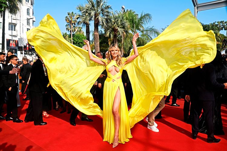 Heidi Klum bei den Filmfestspielen in Cannes im Mai 2023