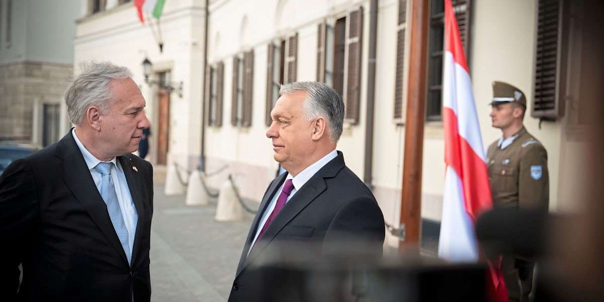 Nationalratspräsident Rosenkranz traf Orbán in Budapest