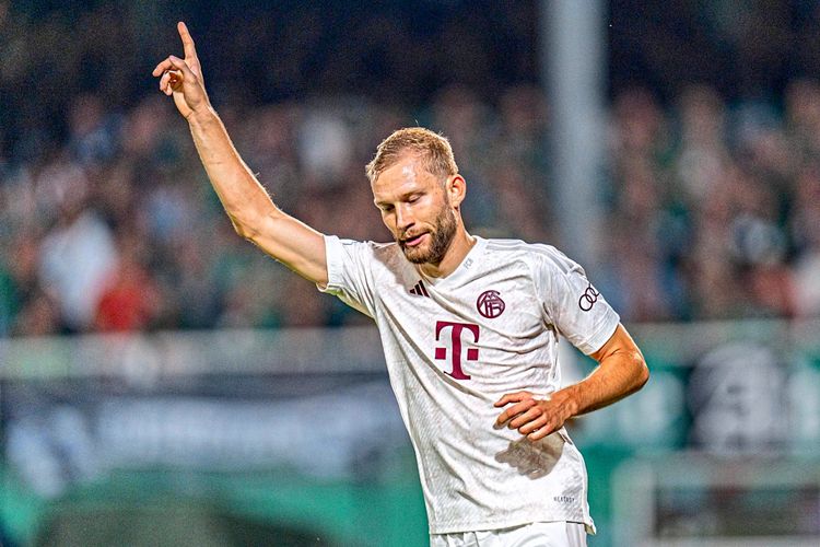 Laimer Trifft Im DFB-Pokal Erstmals Für Bayern München - Fußball ...