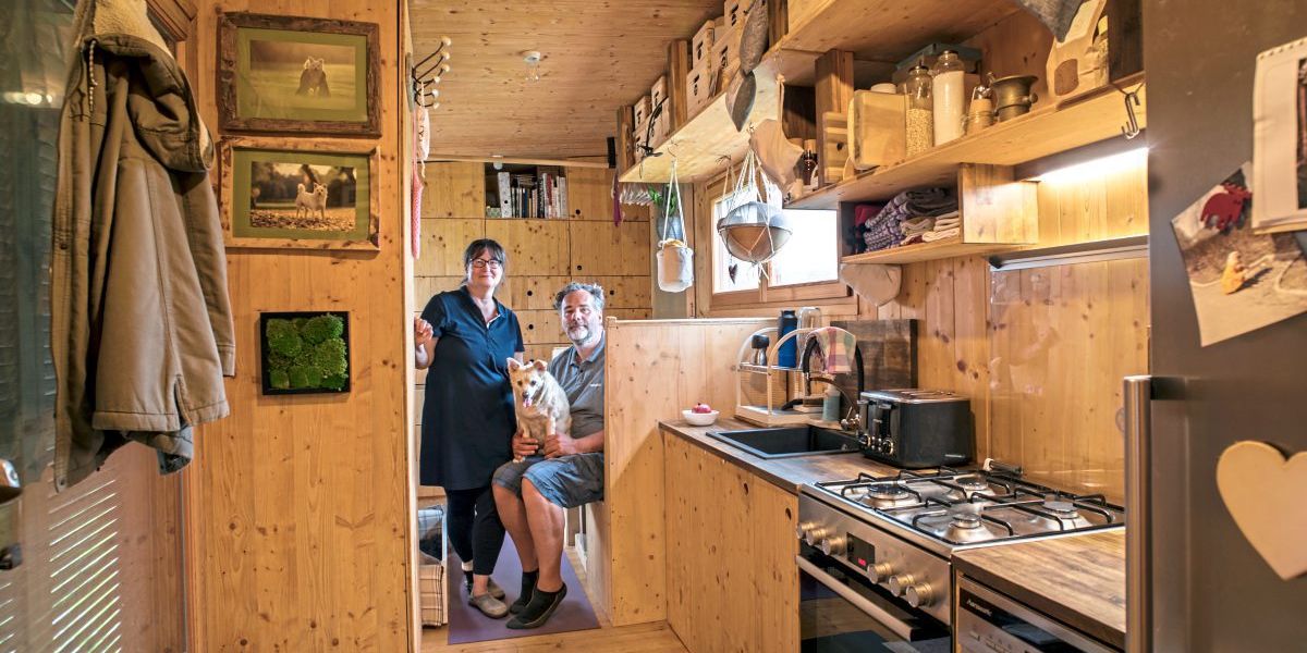 Sabine und Christoph Bennett: Für ein Tiny House ist das ziemlich groß -  Wohngespräch -  › Immobilien