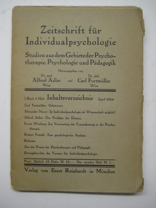Abbildung der Titelseite der ersten Ausgabe