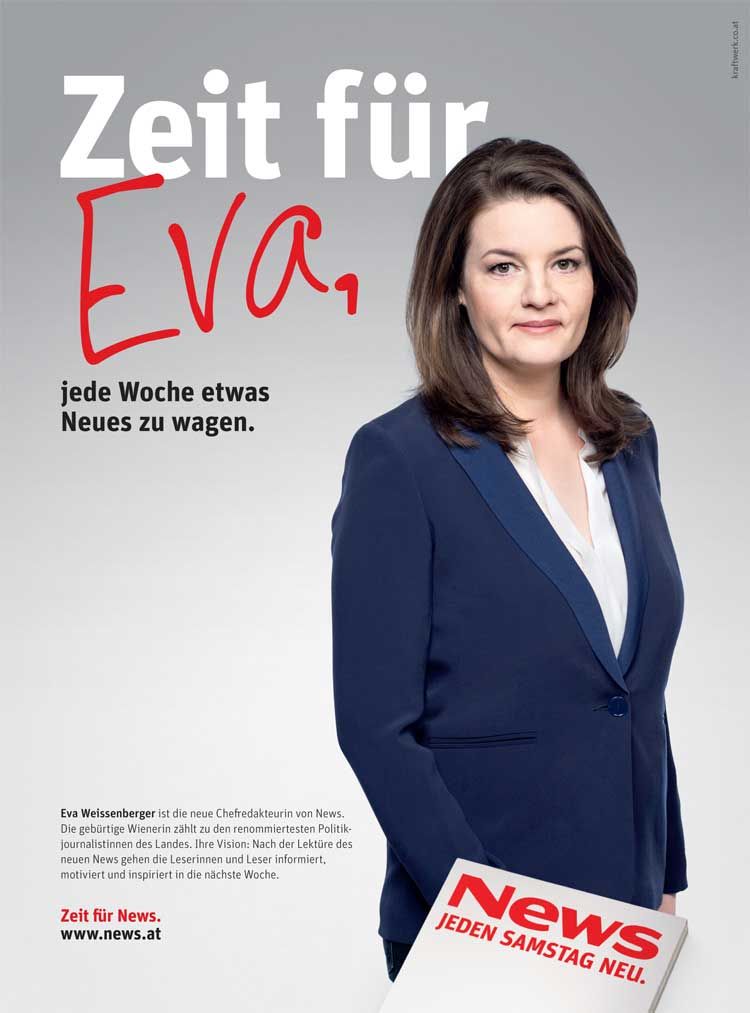 "Zeit Für Eva": Kampagne Für Das Neue "News" - Werbung - DerStandard.at ...