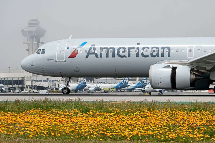 Flugzeug von American Airlines