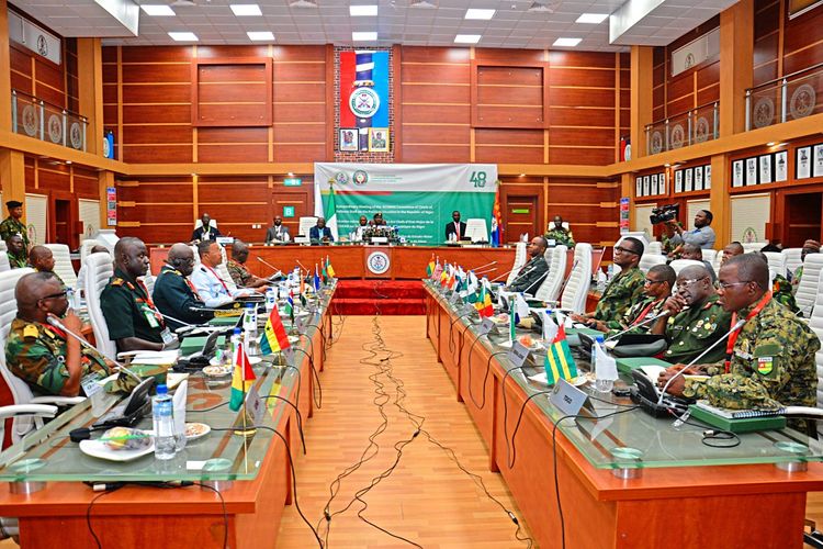Die Verteidigungsminister der Ecowas-Staaten tagten in Abuja, Nigeria