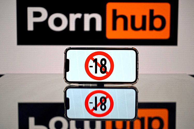 Das Bild zeigt das Logo des Anbieters Pornhub